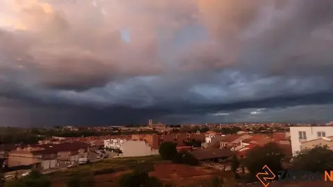 zamora atardecer nubes