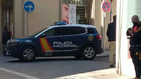 Coche de la Policía Nacional