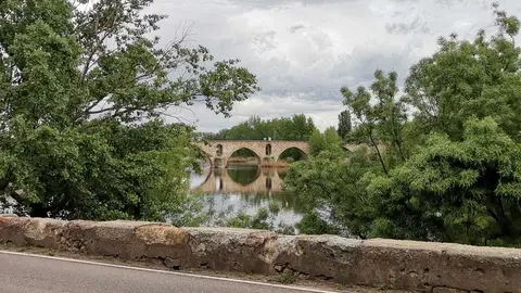 Vista del Puente de Piedra