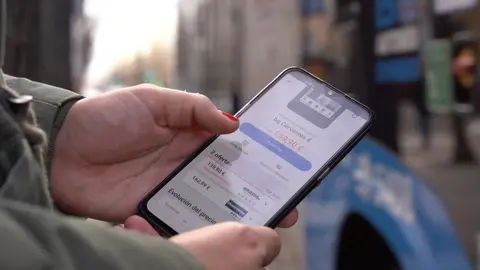 Un usuario de los ebooks