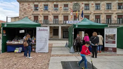 Momento durante la Feria del Libro en este año 2021