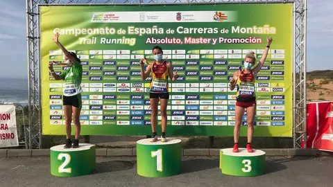 Los ganadores del Vino Toro Caja Rural en el Campeonato de España de Carreras de Montaña