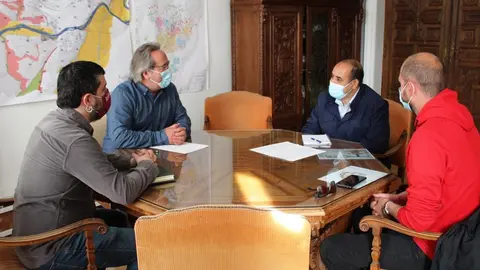 Reunión delegado Saharaui