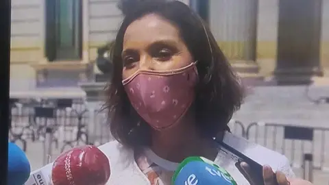 La ministra Reyes Maroto