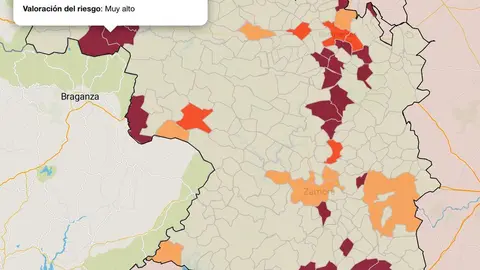 Mapa incidencia 14 días - 28 de abril