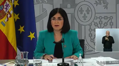 La ministra Carolina Darias