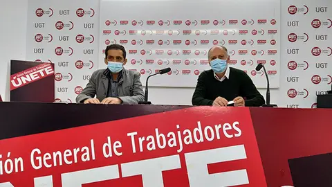 Fuatino Temprano, en la rueda de prensa.