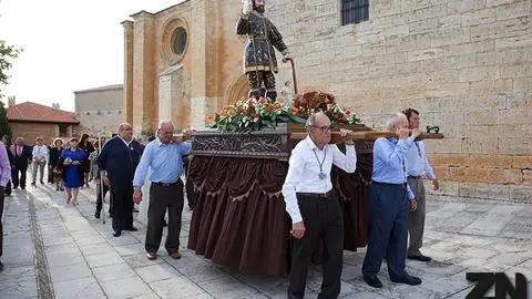 Procesión de la imagen de San Isidro Lbrador
