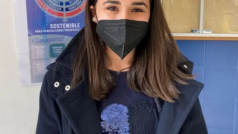 La joven Naia Calleja