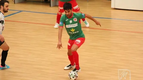 Un momento del partido del Intersala Zamora en Salamanca