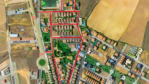 Obras de pavimentación. Foto: Interbenavente