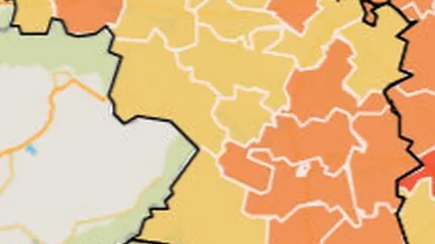 Mapa de incidencia de las ZBS