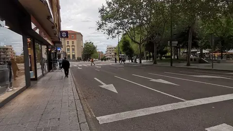 Calle de la Amargura en Zamora