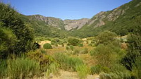 Vista del campo en la zona de Cobreros
