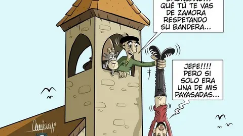 Viñeta en el "Rincón de Miguel"