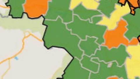 Mapa de incidencia por ZBS