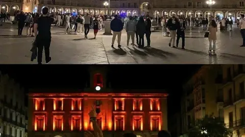 plaza mayor salamanca y la de zamora