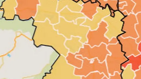 Mapa de incidencia por ZBS