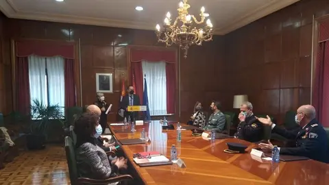 Reunión en la Subdelegación del Gobierno