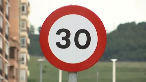 Señal 30km/hora