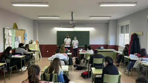 Aula del IES Tierra de Campos