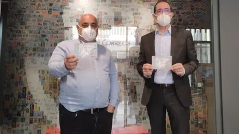 Correos presenta las postales sobre el Camino de Santiago