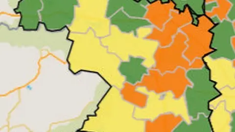 Mapa de Zonas Básicas de Salud