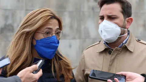 Mayte Martín Pozo y Víctor López