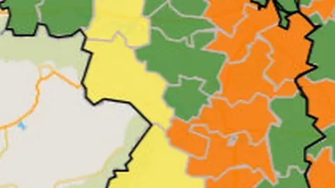 Mapa de incidencia por ZBS