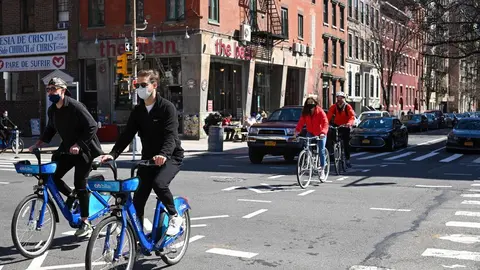Calles de Nueva York en época de pandemia