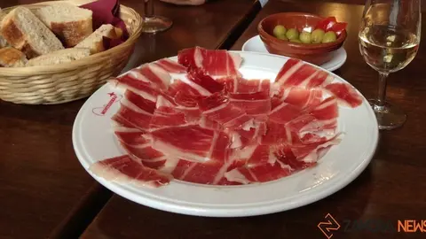 Plato de jamón