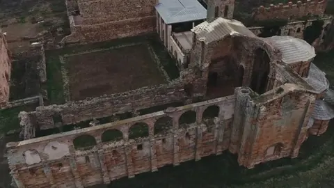 Vista del monasterio de Santa María de Moreruela. Foto cyltv