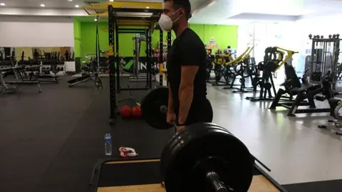 Gimnasio Invictus en una de sus reaperturas