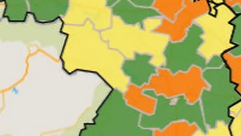 Mapa de incidencia por ZBS