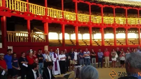 Imagen de archivo del homenaje a Víctor Barrio en Toro