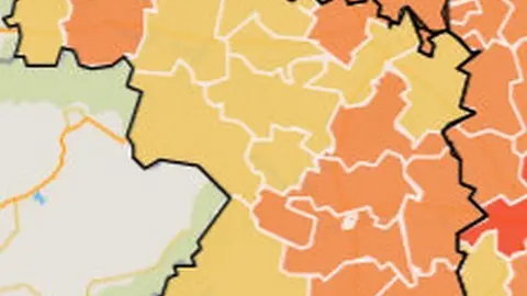 Mapa de casos activos ppor ZBS