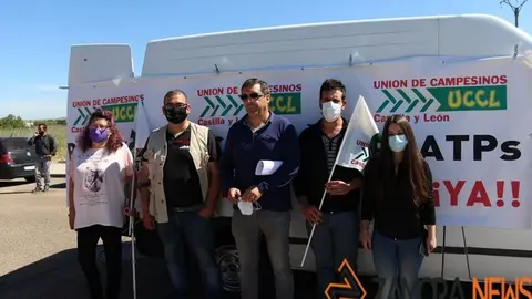 Manifestación La Unión de Zamora - UCCL Zamora. Foto de Archivo