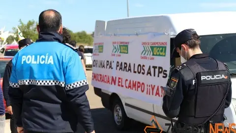 Manifestación La Unión de Zamora - UCCL Zamora