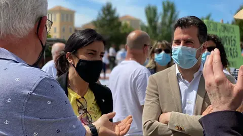 01 Concentración Plataformas Sanidad Pública en Valladolid 21-05-2021