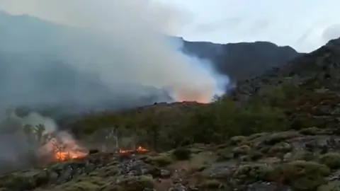 incendio en Ribadelago