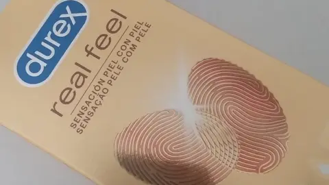 Una caja de preservativos