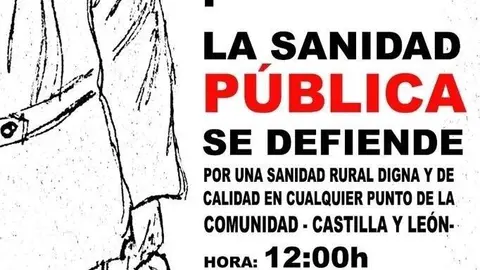 Cartel manifestación