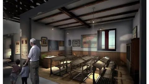 Vista "virtual" del Museo Pedagógico