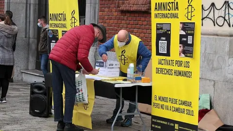 Amnistía Internacional Castilla y León. Foto archivo
