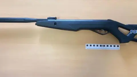 Carabina interceptada