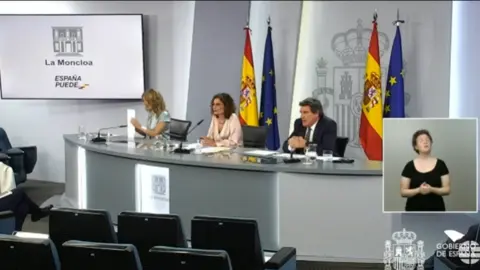 Rueda de prensa posterior al Consejo de Ministros Extraordinario