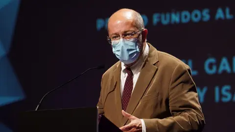 Igea, durante la entrega de premios de la Fundación Funcos