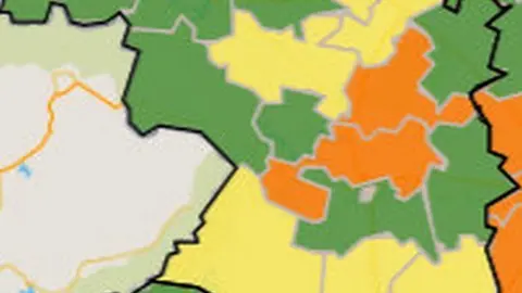 Mapa de incidencia por ZBS