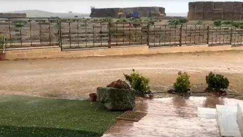 granizada en Villamor