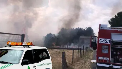 extinción de incendio